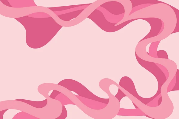 Простой Фон Розовым Рисунком Линий Немного Пространства Копирования — стоковый вектор