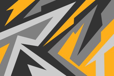 Gradyan üçgen ve ok desenli soyut arkaplan