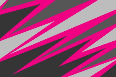 Gradyan üçgen ve zigzag desenli soyut arkaplan