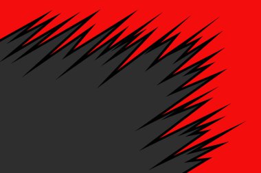 Değişken çentikli zigzag desenli ve bazı kopyalama alanı olan soyut arkaplan