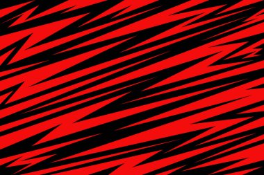 Çeşitli keskin, zigzag ve ok desenli soyut arkaplan