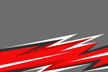 Gradyan zigzag ve ok desenli minimalist arkaplan ve bazı kopyalama alanı