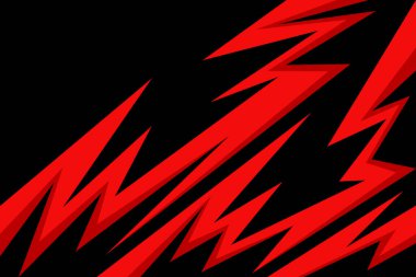 Dikenli ve zikzak çizgisi desenli soyut arkaplan ve bazı kopyalama alanı ile