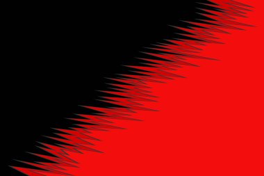 Gradyan çizgili zikzak desenli minimalist arkaplan ve bazı kopyalama alanı