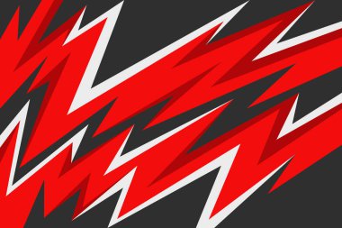 Değişken çentikli zikzak desenli soyut arkaplan