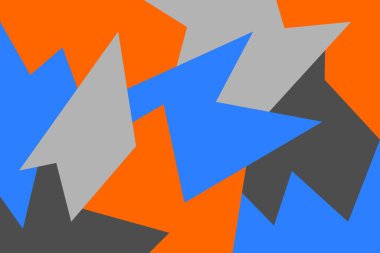 Soyut renkli geometrik desenli basit bir arkaplan. Soyut iç duvar kağıdı