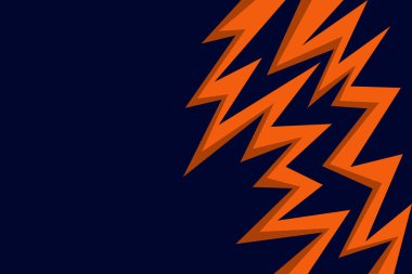 Gradyan zigzag çizgisi deseni ve bazı kopyalama alanı olan soyut arkaplan