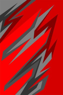 Renkli üçgen ve ok desenli soyut arkaplan