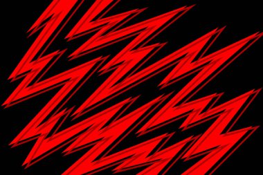 Üst üste binen zigzag çizgisi desenli soyut arkaplan