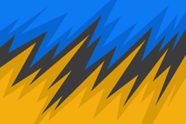 Değişken çentikli zikzak desenli soyut arkaplan