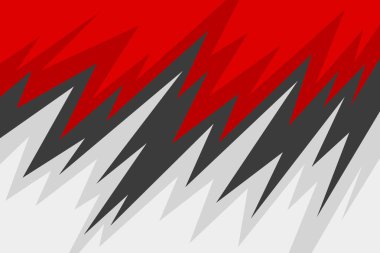 Değişken çentikli zikzak desenli soyut arkaplan