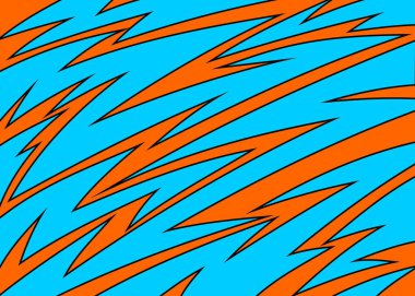 Çeşitli zigzag ve ok desenli soyut arkaplan