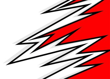 Zigzag desenli ve bazı kopyalama alanı olan soyut arkaplan