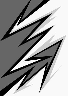 Gradyan zigzag deseni ve bazı kopyalama alanı olan soyut arkaplan