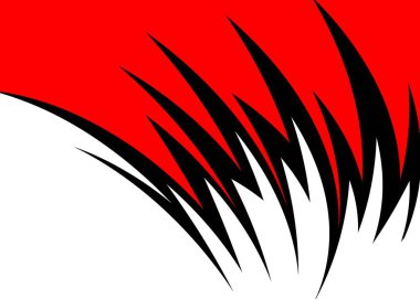 Dikenli desenli soyut arkaplan ve bazı kopyalama alanı ile