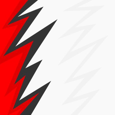 Sivri uçlu zigzag deseni ve bazı kopyalama alanı olan soyut arkaplan