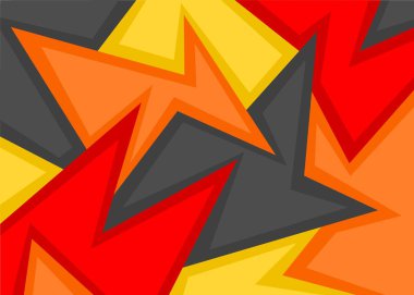 Soyut renkli geometrik desenli basit bir arkaplan. Soyut iç duvar kağıdı