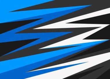 Renkli keskin ve zigzag desenli soyut arkaplan