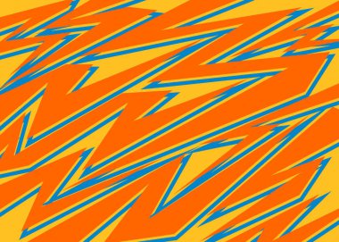 Çeşitli zigzag ve ok desenli soyut arkaplan