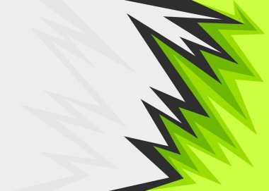 Abstract background with gradient jagged zigzag and some copy space area