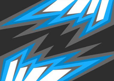 Abstract background with some stripes and zigzag pattern