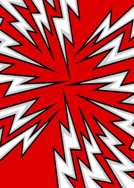 Yıldırım desenli arka plan