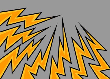 Yıldırım desenli arka plan