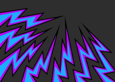 Yıldırım desenli arka plan