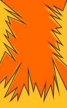 Sivri uçlu zigzag deseni ve bazı kopyalama alanı olan soyut arkaplan