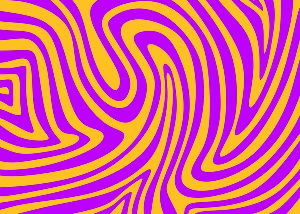 Hipnotik dalgalı çizgi desenli soyut arkaplan