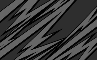 Çeşitli keskin, zigzag ve ok desenli soyut arkaplan