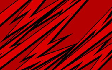 Çeşitli keskin, zigzag ve ok desenli soyut arkaplan