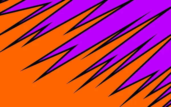 Abstract Background Jagged Zigzag Pattern Some Copy Space Area — 图库矢量图片