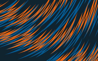 Üst üste binen kıvrımlı sivri desenli soyut arkaplan