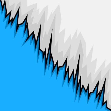 Gradyan sivri kenar desenli ve bazı kopyalama alanı olan soyut arkaplan