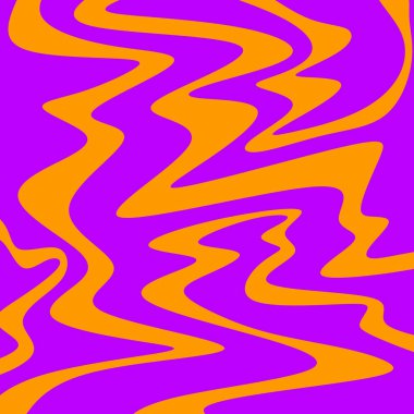 Şirin dalgalı çizgi desenli soyut arkaplan