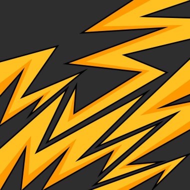 Çeşitli keskin ve ok desenli soyut arkaplan