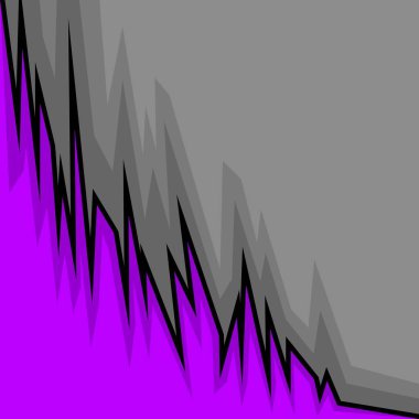 Gradyan sivri kenar desenli ve bazı kopyalama alanı olan soyut arkaplan