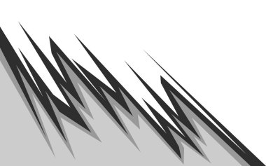 Gradyan sivri kenar desenli ve bazı kopyalama alanı olan soyut arkaplan