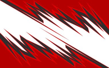 Derece keskin ve sivri desenli soyut bir arkaplan. Soyut yarış süsü