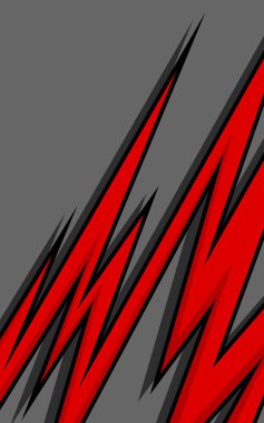 Keskin ve zigzag desenli soyut arkaplan ve bazı kopyalama alanı ile