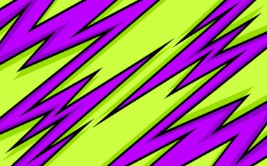 Yansıtıcı keskin ve zigzag desenli soyut arkaplan