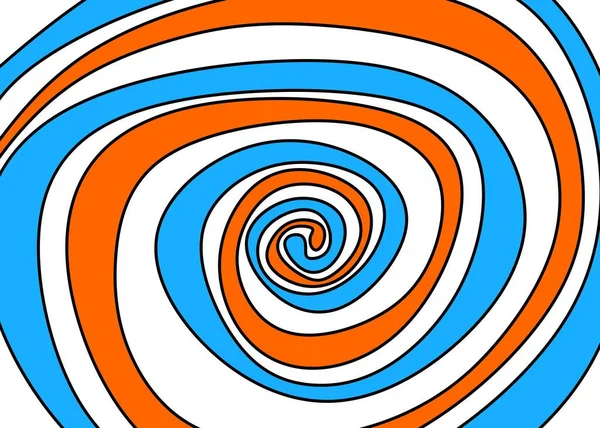 Abstract Background Swirl Line Pattern — Stockový vektor