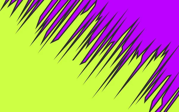 Abstract Background Jagged Line Pattern Some Copy Space Area — 스톡 벡터