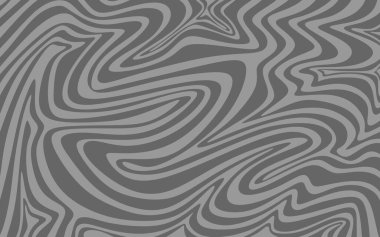 Hipnotik dalgalı çizgi desenli soyut arkaplan