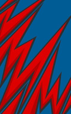 Keskin ok desenli ve bazı kopyalama alanı olan soyut arkaplan