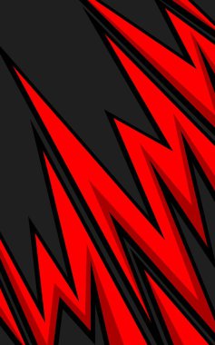 Keskin ok desenli ve bazı kopyalama alanı olan soyut arkaplan