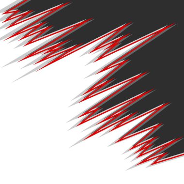 Sivri çizgi deseni ve bazı kopyalama alanı olan soyut arkaplan