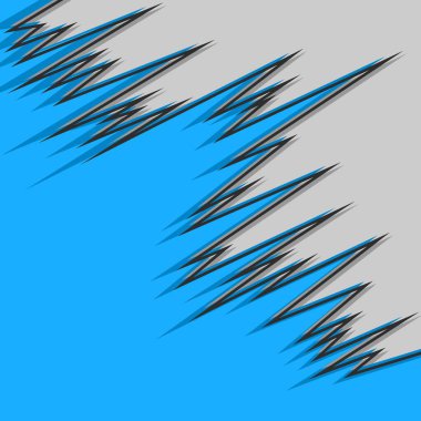 Sivri çizgi deseni ve bazı kopyalama alanı olan soyut arkaplan