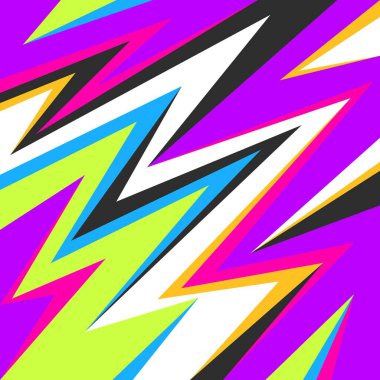 Abstract background with gradient sharp and triangular pattern